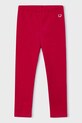 Mayoral legginsy dziecięce bawełna czerwony 717.6D.Mini.9BYA