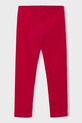Mayoral legginsy dziecięce 717.6D.Mini.9BYA czerwony AW25