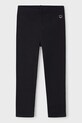 Mayoral legginsy dziecięce bawełna czarny 717.6D.Mini.9BYA