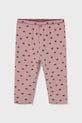 Detské obojstranné legíny Mayoral bavlna ružová 2736.4J.Baby.9BYA
