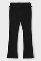 Mayoral legginsy dziecięce z elastanem czarny 4717.6G.Mini.9BYA