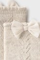 Mayoral skarpetki 10010.4A.Baby.9BYA beżowy AW25
