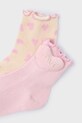 Чорапи Mayoral (2 чифта) 10054.6A.Mini.9BYA розов AW25