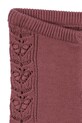 Dziewczynka Konges Sløjd legginsy bawełniane dziecięce CABBY PANTS GOTS KS103738.9BYA różowy