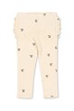 Детские хлопковые леггинсы Konges Sløjd SUI FRILL PANTS GOTS Planet friendly бежевый KS104003.9BYA
