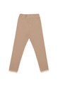 Fete Donsje colanți de bumbac pentru copii Affy Leggings 4079300.98.128 maro