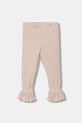 Jamiks legginsy dziecięce SADIE z elastanem pomarańczowy SADIE.Spodnie.JZI030.G