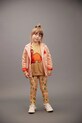 Mini Rodini legginsy dziecięce Alpine flowers wzorzyste żółty 25730121