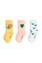 Mini Rodini skarpetki dziecięce Alpine flowers 3-pack