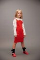 Dziewczynka Mini Rodini skarpetki dziecięce Satin bow 25760120 czarny