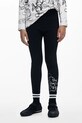 Desigual leggings per bambini 25WGKK06 nero