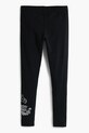BIMBA Desigual leggings per bambini 25WGKK06 nero