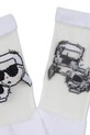 Dziewczynka Karl Lagerfeld skarpetki dziecięce Z31042 biały