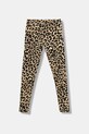 Guess legginsy dziecięce dzianina beżowy J5BB05.J1314.9BYA