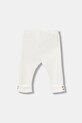 United Colors of Benetton legginsy bawełniane niemowlęce 3CDIAF026.W.seasonal biały AW25