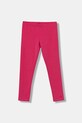 United Colors of Benetton legginsy dziecięce z elastanem różowy 3MT1CF02G.G.Season.9BYA