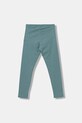 Dziewczynka United Colors of Benetton legginsy dziecięce 3-pack 3MT1CF06P.G.seasonal turkusowy
