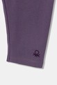 Dziewczynka United Colors of Benetton legginsy dziecięce 3MT1GF01L.P.Season.9BYA fioletowy