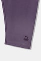 Dziewczynka United Colors of Benetton legginsy dziecięce 3MT1GF01L.P.Season.9BYA fioletowy