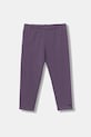 Dziewczynka United Colors of Benetton legginsy dziecięce 3-pack 3MT1GF055.P.seasonal fioletowy