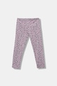 Dětské legíny United Colors of Benetton pletenina fialová 3UJJGF04X.P.seasonal