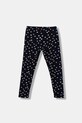United Colors of Benetton legginsy dziecięce 3UJJGF04X.P.seasonal granatowy AW25