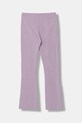 United Colors of Benetton leggins copii 3DKECF037.G.Season.9BYA violet AW25