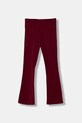 United Colors of Benetton legginsy dziecięce z elastanem bordowy 3DKECF037.G.Season.9BYA