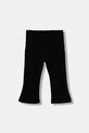 United Colors of Benetton spodnie dresowe dziecięce 3DKEGF028.P.Reprop.9BYA czarny AW25