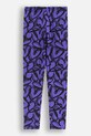 Coccodrillo legginsy dziecięce wzorzyste fioletowy ZC5122102VGA