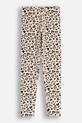 Coccodrillo legginsy dziecięce wzorzyste beżowy ZC5122106VGA