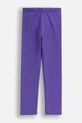 Coccodrillo legginsy dziecięce z elastanem fioletowy ZC5122601VGA