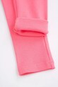 Coccodrillo legginsy dziecięce z bawełną różowy ZC5122101RGK