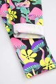 Coccodrillo legginsy dziecięce z bawełną multicolor ZC5122103RGK