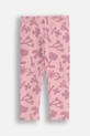 Coccodrillo legginsy dziecięce wzorzyste różowy ZC5122101TGN