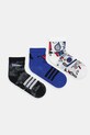 adidas Performance gyerek zokni 3 pár hosszúszárú zokni kék JV5162