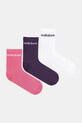 Дитячі шкарпетки adidas Performance 3-pack довгі шкарпетки рожевий JW0328