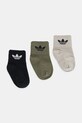 adidas Originals șosete copii 3-pack uni bej JW2934