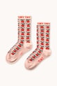 Tinycottons skarpetki dziecięce APPLES MEDIUM SOCKS