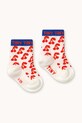 Tinycottons skarpetki dziecięce CHERRIES MEDIUM SOCKS AW25.501 biały AW25