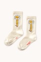Tinycottons skarpetki dziecięce DAISIES MEDIUM HEIGHT SOCKS
