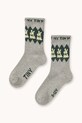 Tinycottons skarpetki z wełną dziecięce RABBITS WOOL MEDIUM SOCKS szary AW25.537