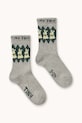 Dětské ponožky s vlnou Tinycottons RABBITS WOOL MEDIUM SOCKS AW25.537 šedá AW25