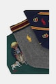 Polo Ralph Lauren calzini per bambini pacco da 3 442P03160001 verde AW25