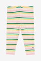 Bobo Choses legginsy niemowlęce 225AB063 beżowy AW25