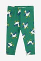 Bobo Choses legginsy niemowlęce La Oca 225AB068 zielony AW25