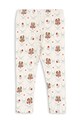 Παιδικό βαμβακερό κολάν Konges Sløjd MINNIE PANTS GOTS KS103922.9BYA μπεζ AW25
