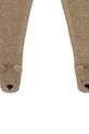 Μάλλινες βρεφικές ζακέτες Donsje Matsie Merino Wool Leggings Bear καφέ 3039101