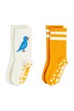 Mini Rodini skarpetki dziecięce Bird 2-pack biały 25760118