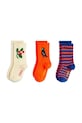 Παιδικές κάλτσες Mini Rodini Lingonberries 3-pack